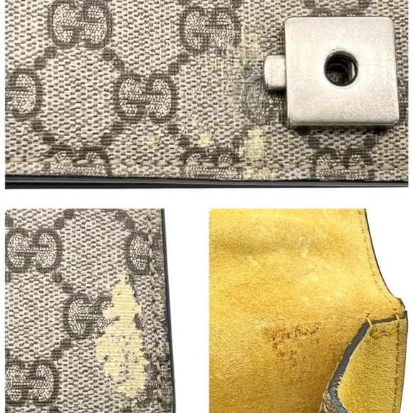 Gucci Beige and Yellow Shoulder Bag - Picture 14 of 16